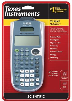 Image of TEXAS INSTRUMENTS TI-30XS MULTIVIEW